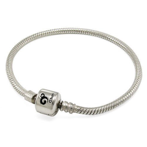 Snap Leather Bracelet, Sterling Silver | Men's Bracelets | Miansai